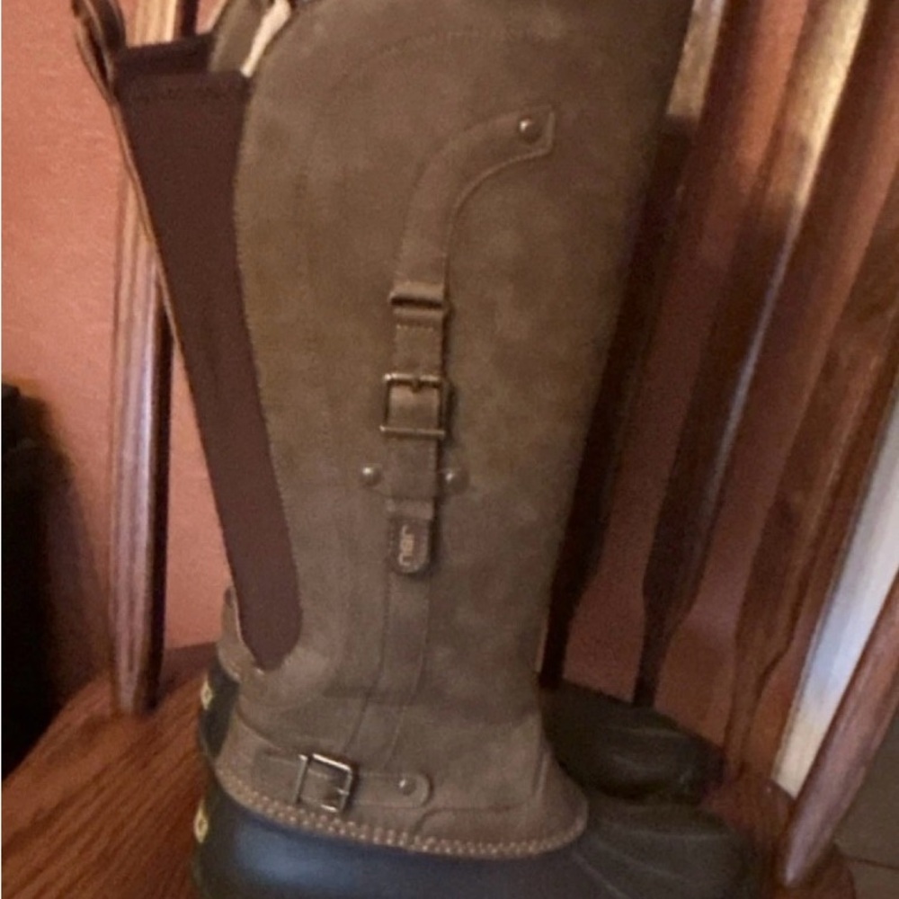 JBU Colorado Encore, knee high brown faux fir lined boots, woman 8.5M - Picture 5 of 8